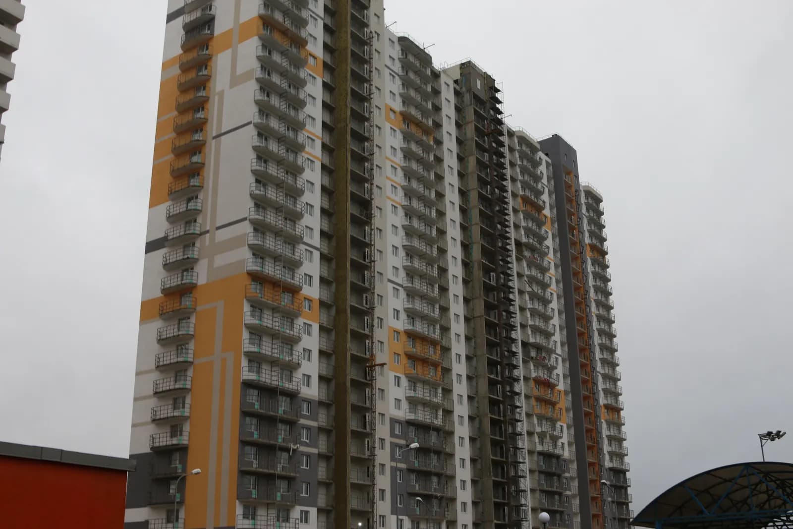 Жилой дом, Санкт-Петербург, п. Шушары, Новгородский (северо-западнее дома 3, корп. 1, литера А по Вишерской ул.)