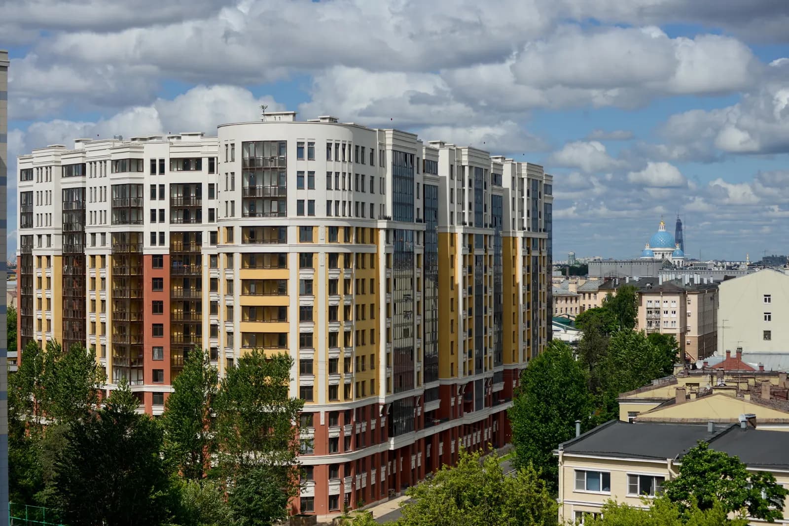 Жилой дом, Санкт-Петербург, улица Заозерная