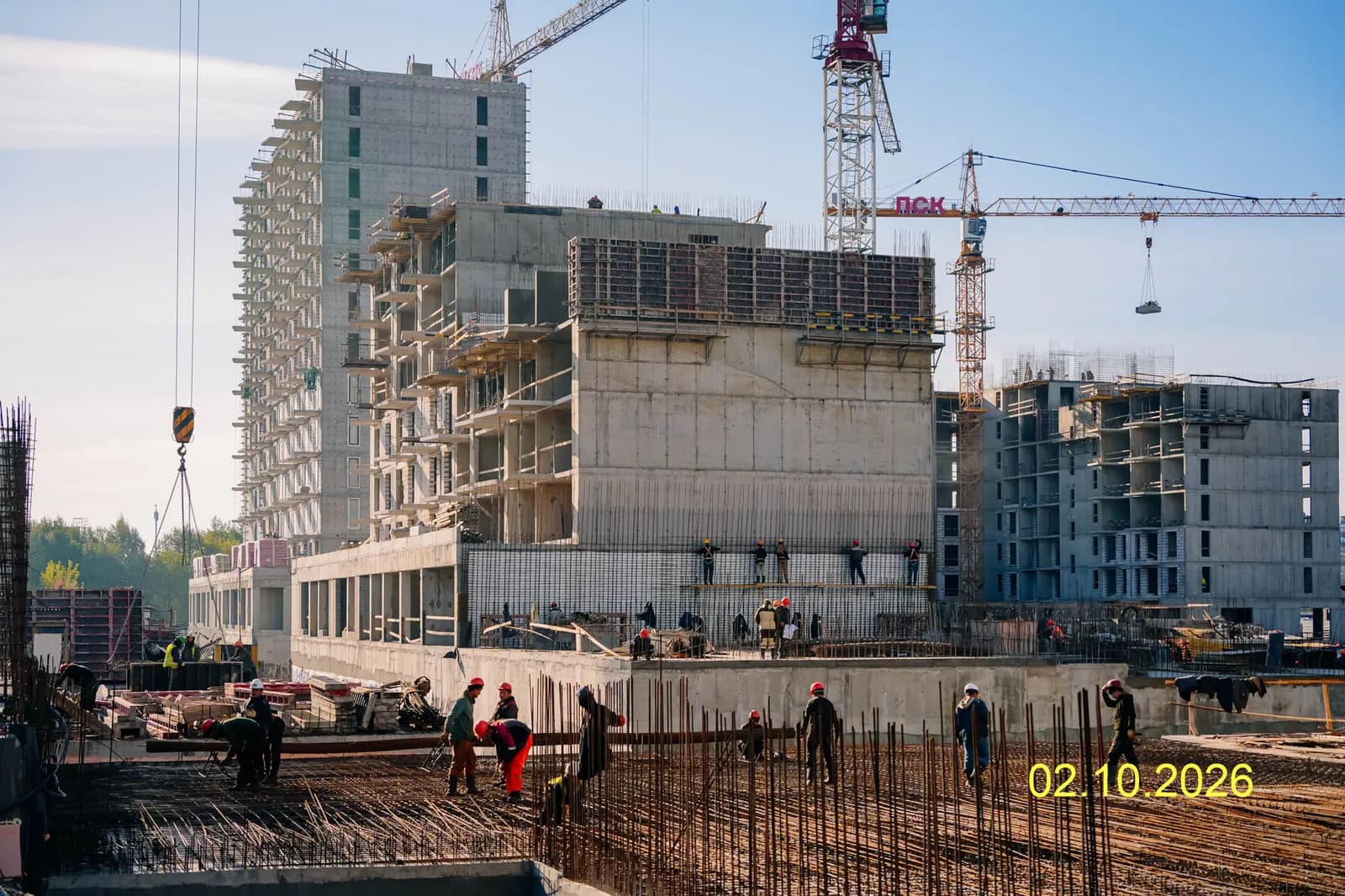 Респект: ход строительства, октябрь 2026