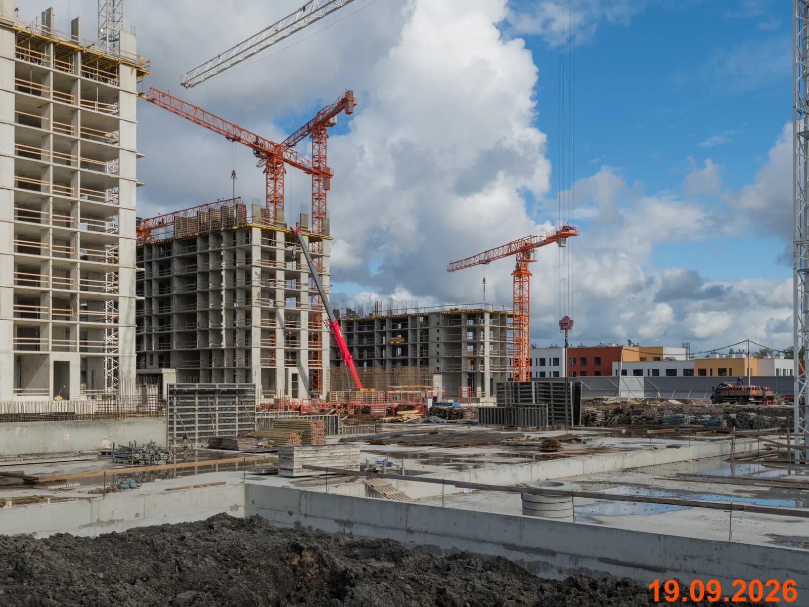 Витебский парк: ход строительства, сентябрь 2026
