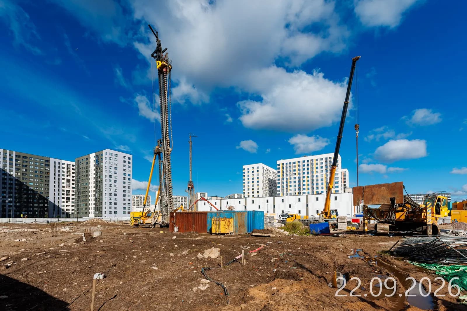 Парголово: ход строительства, сентябрь 2026
