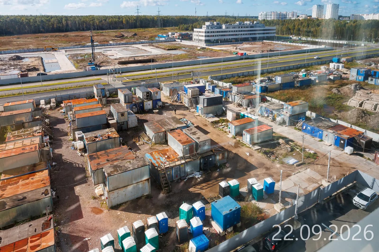 Парголово: ход строительства, сентябрь 2026