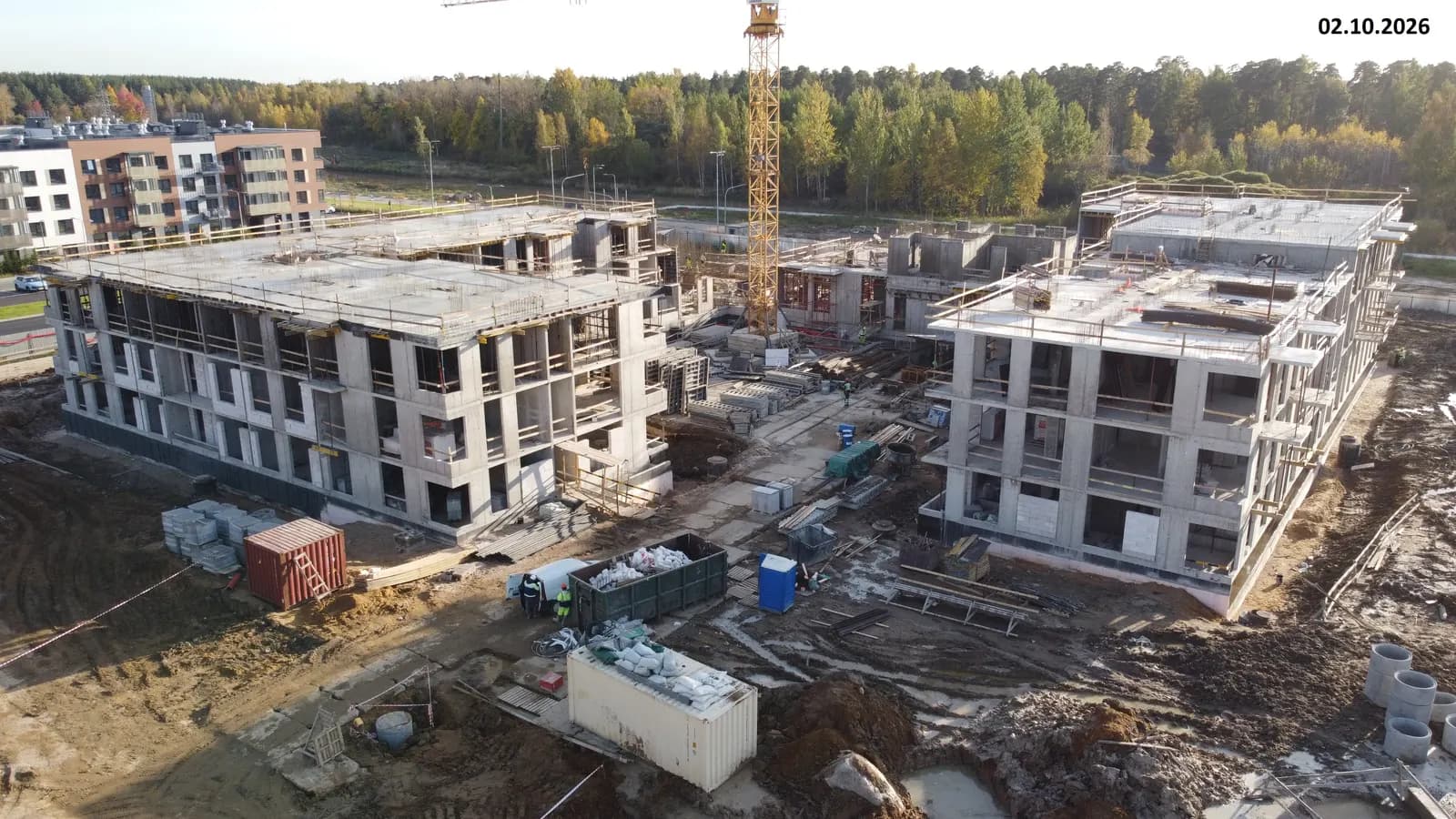 Лисино: ход строительства, октябрь 2026