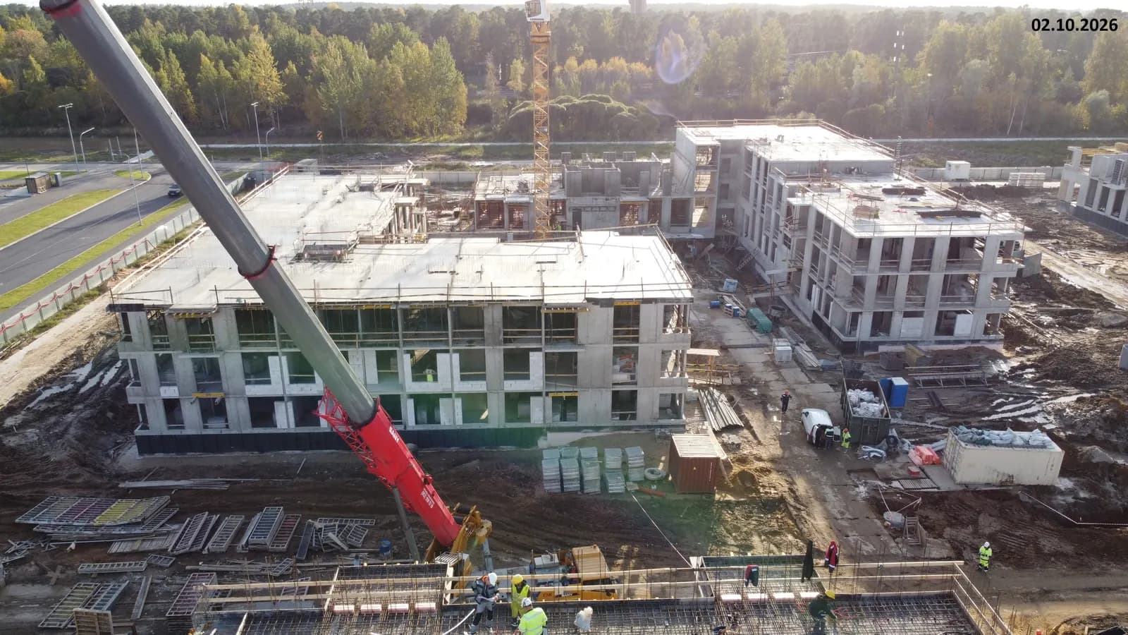 Лисино: ход строительства, октябрь 2026