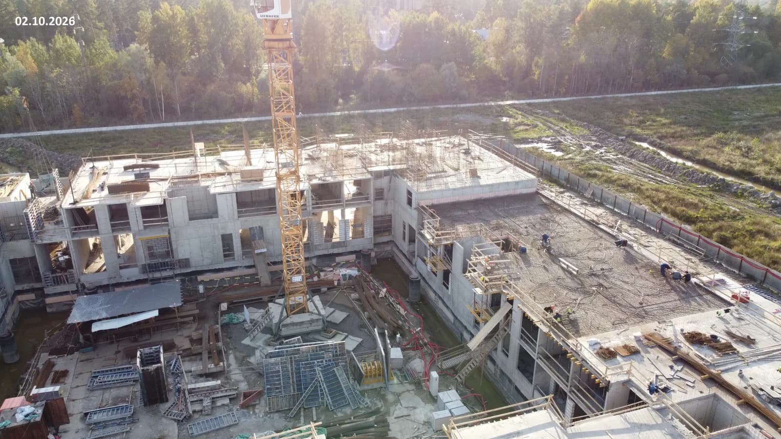 Лисино: ход строительства, октябрь 2026