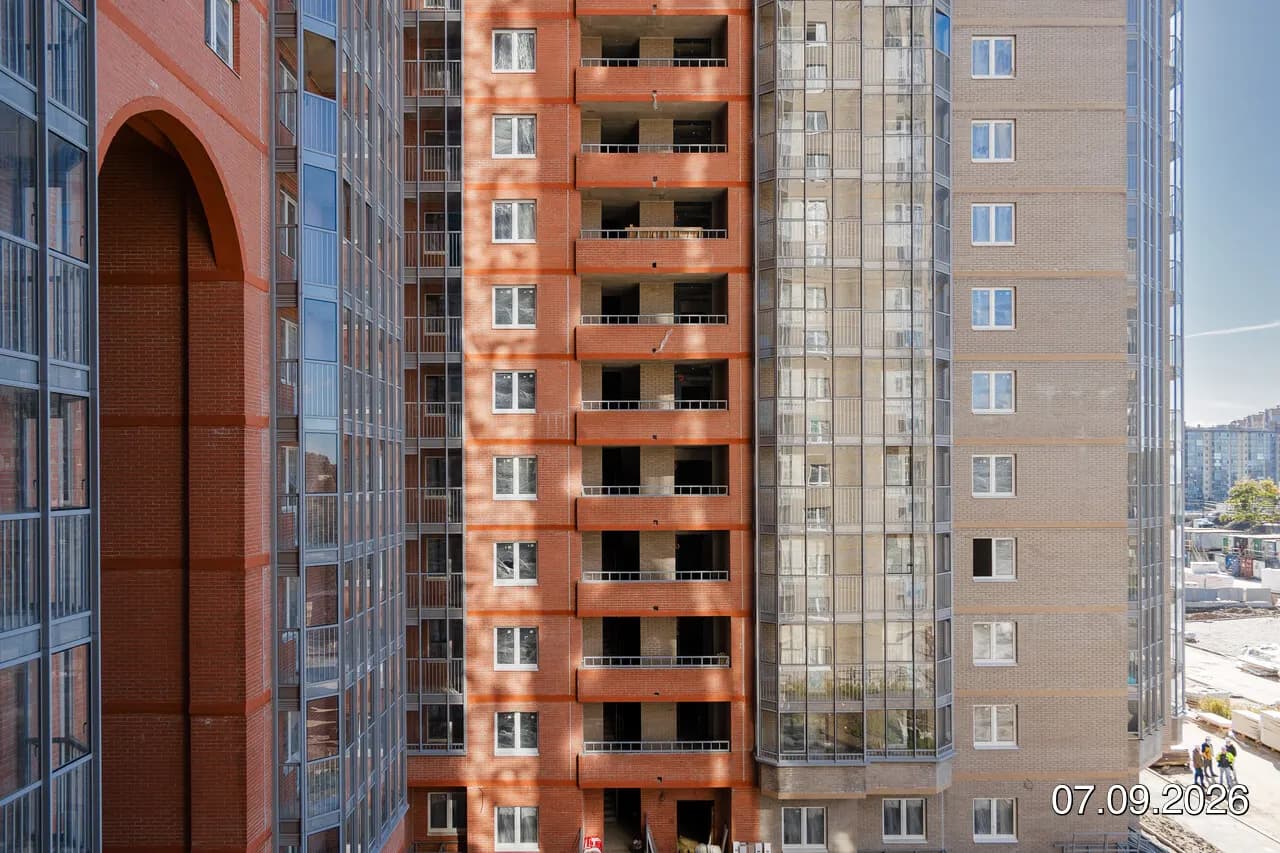 Живи в Рыбацком: ход строительства, сентябрь 2026