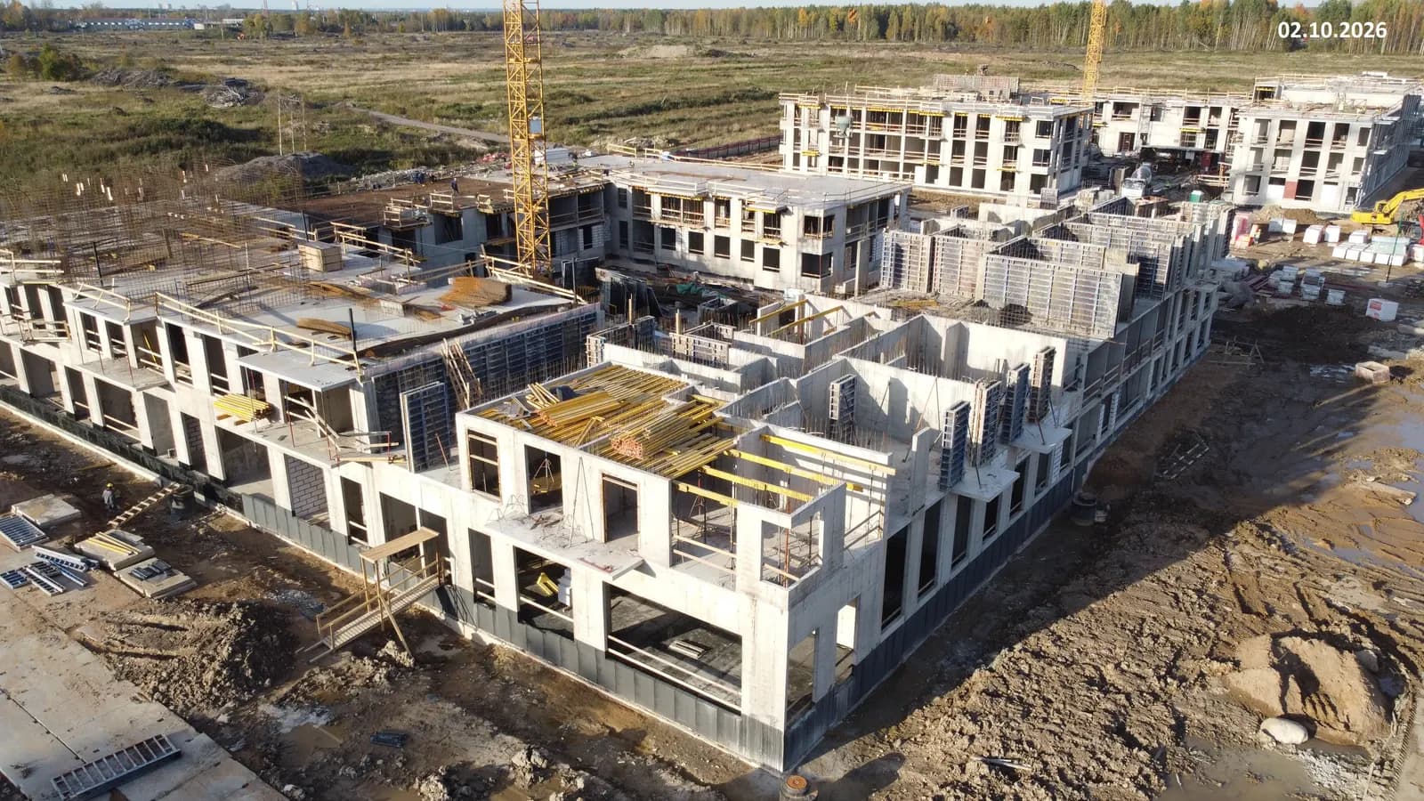 Лисино: ход строительства, октябрь 2026