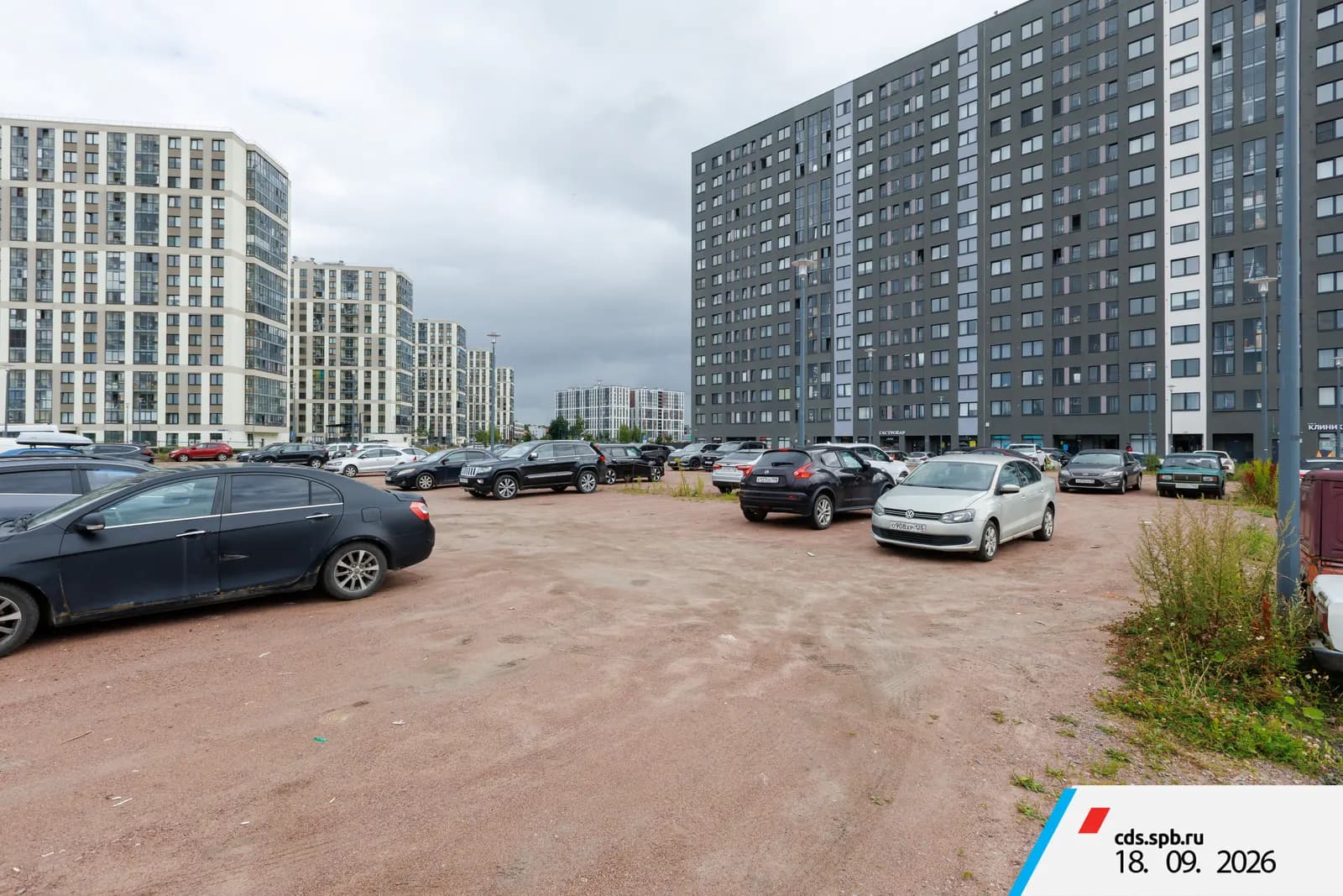 Жилой дом, Санкт-Петербург, поселок Парголово, район Пригородный: ход строительства, сентябрь 2026