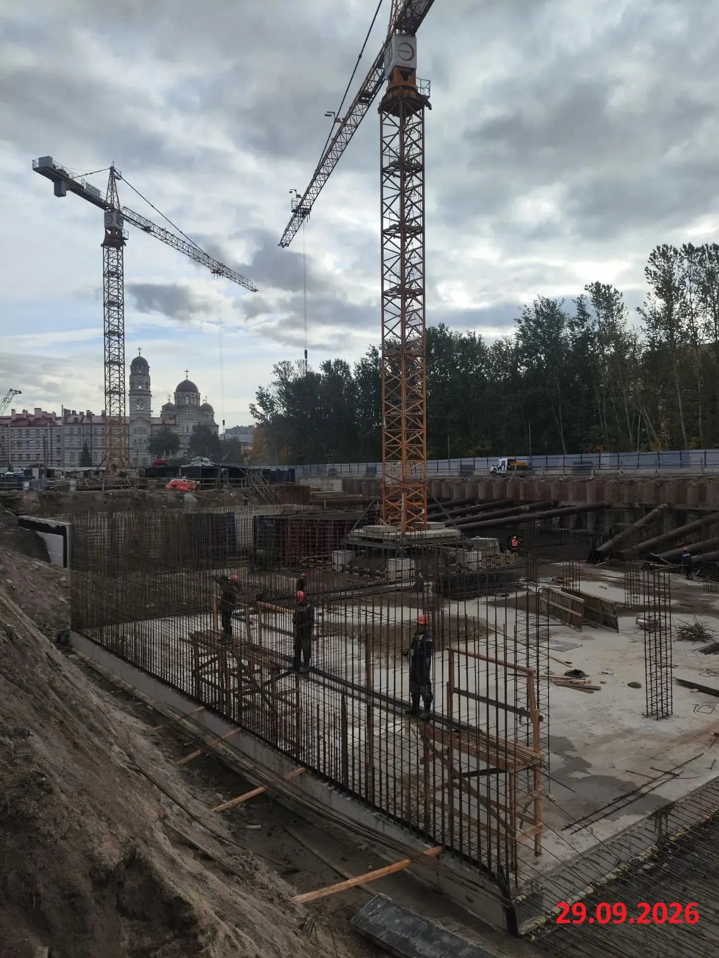 ID Petrogradskaya: ход строительства, сентябрь 2026