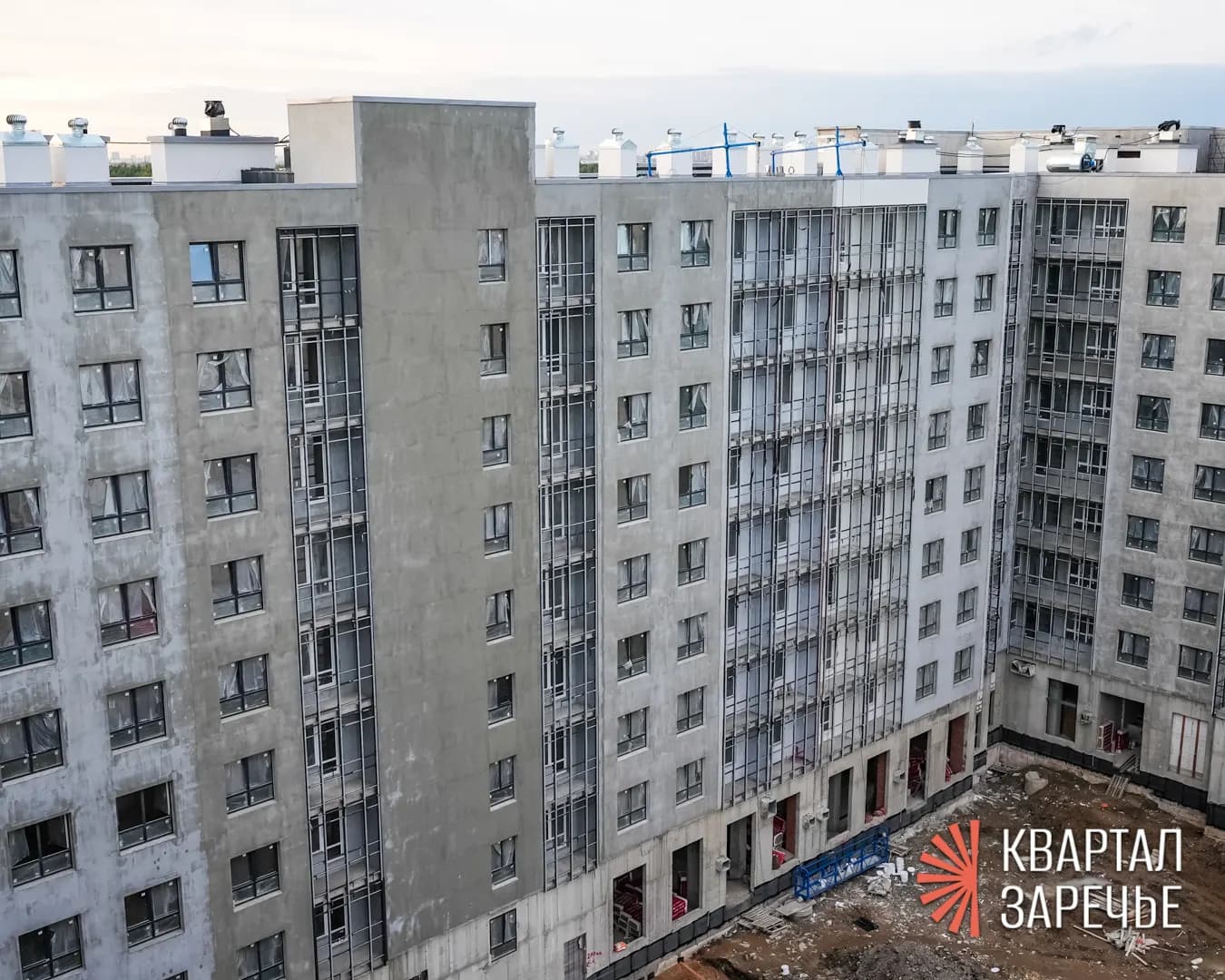 Заречье: ход строительства, сентябрь 2026