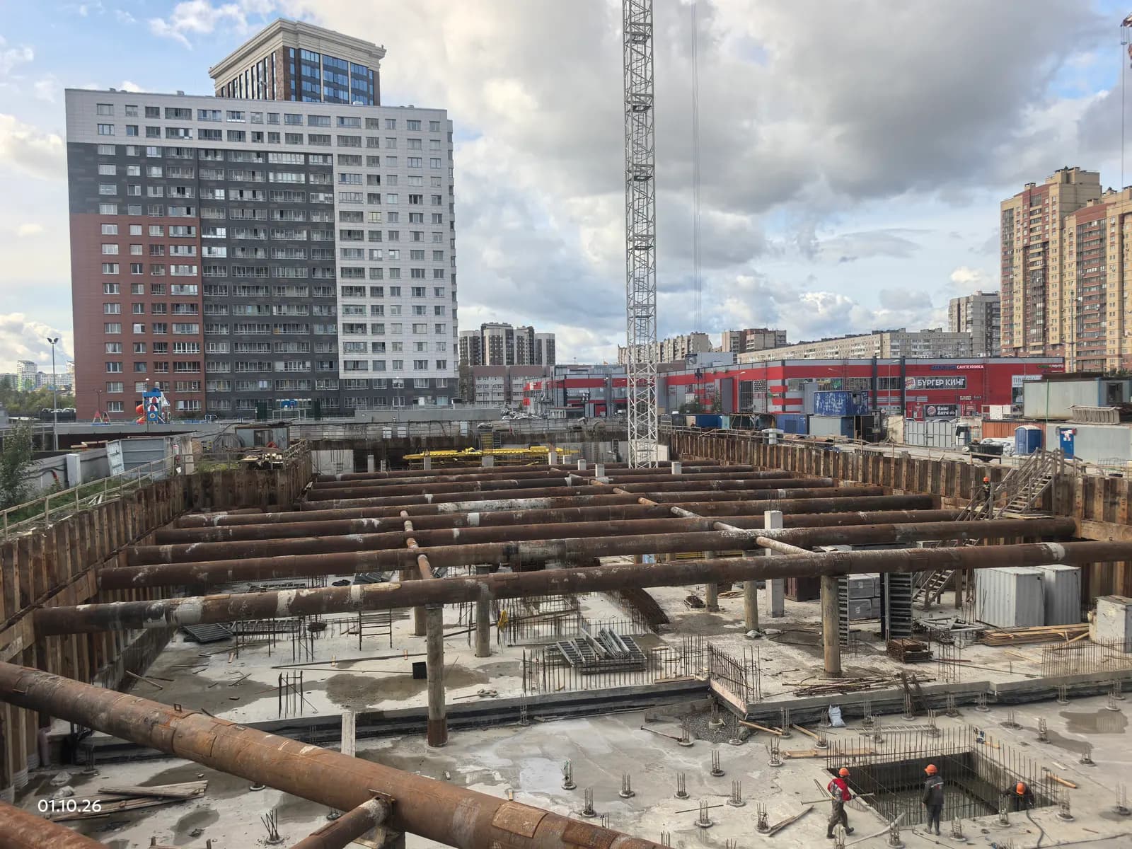 Твой Космос: ход строительства, октябрь 2026