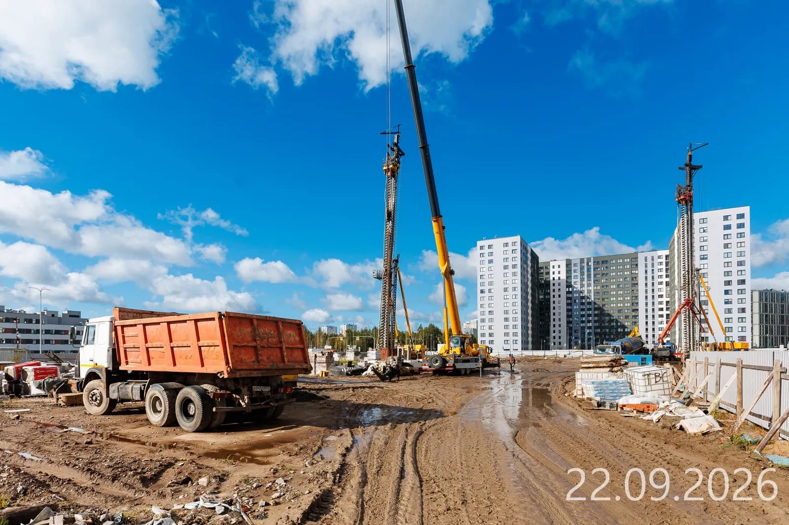 Парголово: ход строительства, сентябрь 2026