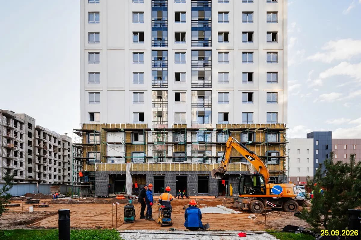 Окла: ход строительства, сентябрь 2026