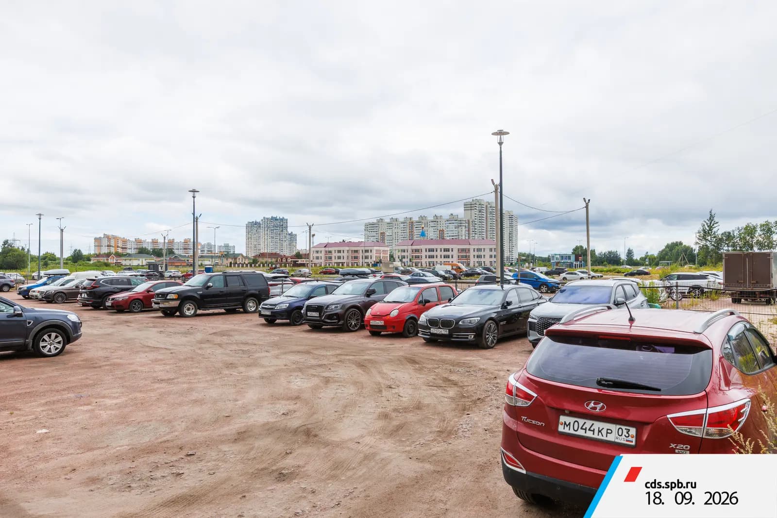 Жилой дом, Санкт-Петербург, поселок Парголово, район Пригородный: ход строительства, сентябрь 2026
