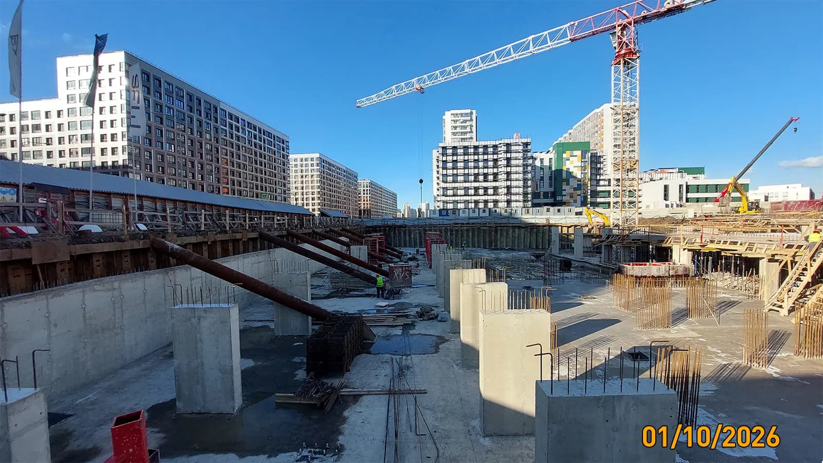 бизнес-класса М36: ход строительства, октябрь 2026