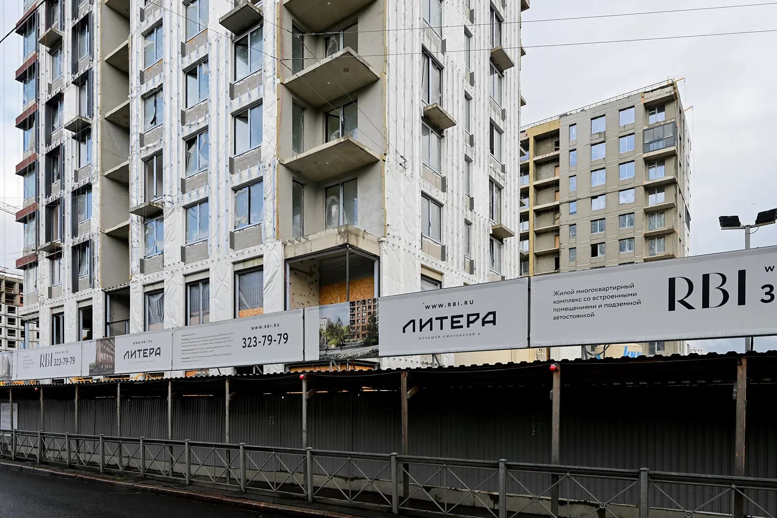 Литера: ход строительства, октябрь 2026