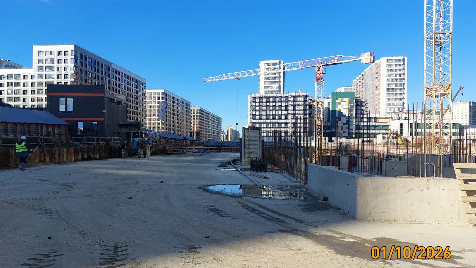 бизнес-класса М36: ход строительства, октябрь 2026